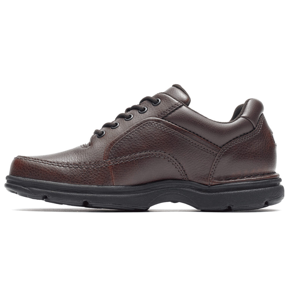 Rockport Mens Ridgefield Eureka - Sneakers Brown - GZU537290